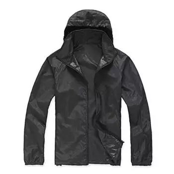 Солнцезащитная одежда для улицы, быстросохнущая, повседневная, водонепроницаемая, ветрозащитная, солнцезащитная, спортивная, куртка с капюшоном, одежда для кожи XXS белый