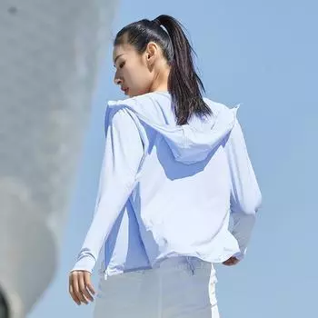 Солнцезащитная одежда для женщин с защитой от ультрафиолета UPF + Ice Удобная солнцезащитная рубашка для пар Дышащая эластичная светоотражающая солнцезащитная одежда M