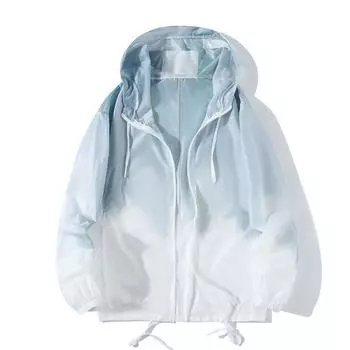 Солнцезащитная одежда Ice Silk для мужчин летом, ультратонкая дышащая и устойчивая к ультрафиолетовому излучению кожаная одежда для мужчин Одежда для рыбалки M зелёный