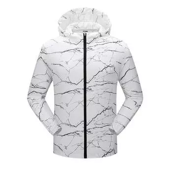 Солнцезащитная одежда Ice Silk, летняя новая тонкая тренчкот с длинным рукавом, модные мужские и женские пары, солнцезащитные рубашки M