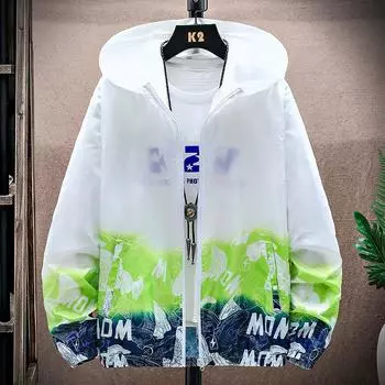 Солнцезащитная одежда, летняя кожаная одежда, дышащая тонкая ветровка, повседневная куртка, уличная солнцезащитная одежда XXXXL