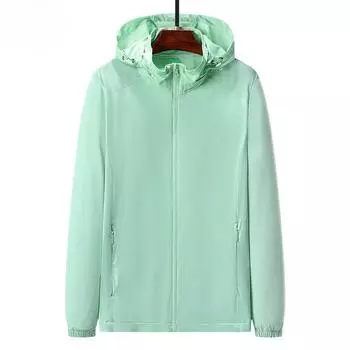Солнцезащитная одежда Мужская летняя куртка Ice Silk Thin Breathable с защитой от ультрафиолета для рыбалки на открытом воздухе Мужская солнцезащитная одежда L