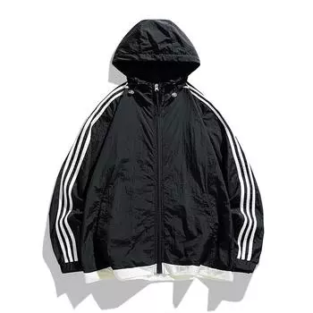 Солнцезащитная одежда Ультратонкая и дышащая летняя одежда с тремя полосками и защитой от УФ-лучей, одежда для рыбалки, солнцезащитная одежда XXXL