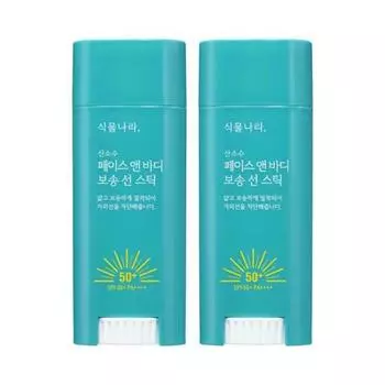 Солнцезащитная палочка для лица и тела Singmulnara Oxygen Water, двойная упаковка