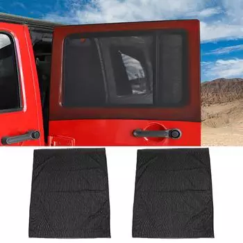Солнцезащитная сетка на боковое окно, нейлоновая сетка для Jeep Wrangler TJ JK JKU JL JLU Gladiator JT BJ40 1997-2022 автомобиля 1PC