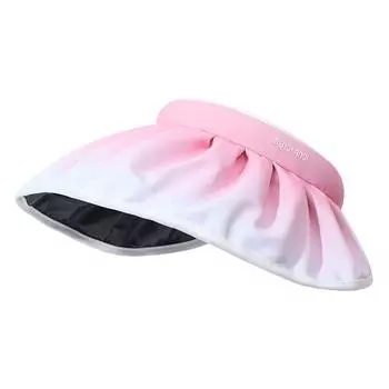 Солнцезащитная шляпа с градиентом цвета, женская солнцезащитная шляпа с защитой от ультрафиолета, летняя черная желеобразная шляпа, уличная защита от солнца, летняя шляпа от солнца