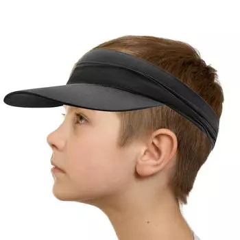 Солнцезащитная шляпа с козырьком, дышащая пустая шляпа, быстросохнущая солнцезащитная кепка, спортивная шляпа для тенниса и бега белый