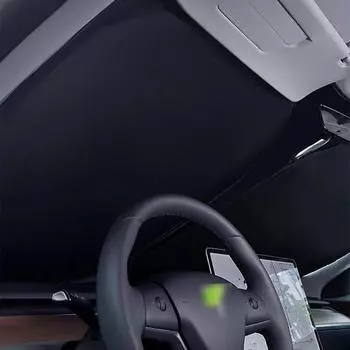 «Солнцезащитная шторка на окно автомобиля Chery Exploration 06 — конфиденциальность и теплоизоляция» triangular чёрный