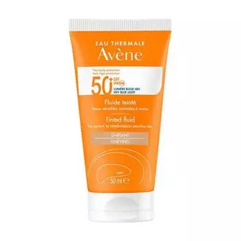 Солнцезащитная жидкость Avene Tinted Suntan Fluid Unifying 50 ml