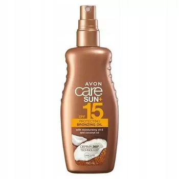 Солнцезащитное масло Avon Care Sun Spf 15 спрей 150 мл