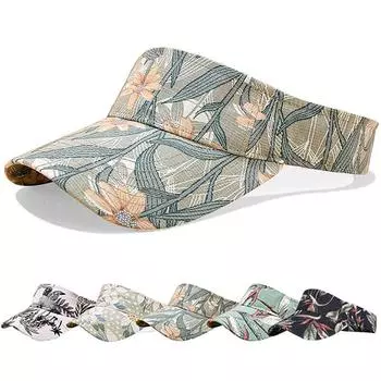 Солнцезащитные козырьки для женщин, регулируемый козырек, шляпа для гольфа, женская шляпа с солнцезащитным козырьком 1