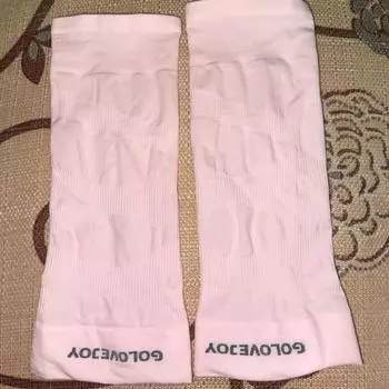 Солнцезащитные нарукавники с буквенным принтом Защита от солнца Летний чехол для рук Модные спортивные нарукавники из ледяного шелка синий