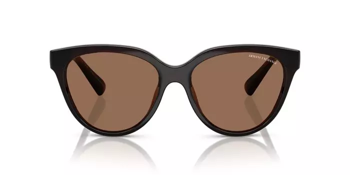 Солнцезащитные очки 0AX4148SU SHINY TRANSPARENT BROWN 56 [Armani Exchange]