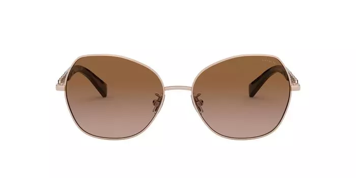 Солнцезащитные очки 0HC7112 SHINY ROSE GOLD 56 [Coach] Женские