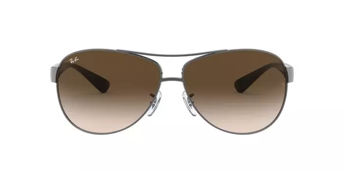 Солнцезащитные очки 0RB3386 КОРИЧНЕВЫЙ ГРАДИЕНТ ТЕМНО-КОРИЧНЕВЫЙ 67 Ray-Ban Мужские 004/13
