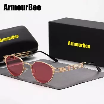 Солнцезащитные очки ArmourBee, модные солнцезащитные очки для путешествий, солнцезащитные очки для вождения, занятий спортом на открытом воздухе красный