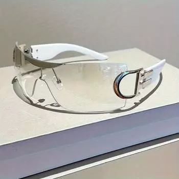 Солнцезащитные очки без оправы для женщин, модные квадратные солнцезащитные очки для мужчин, роскошные винтажные оправы с оправой вокруг очков