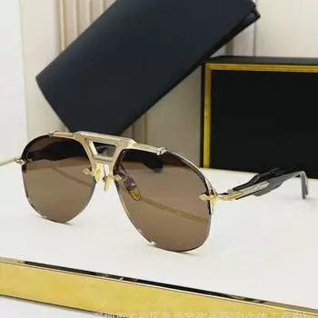 Солнцезащитные очки без оправы JACQ JMM Round Fashion - Высококачественная защита от солнца 60-13-146