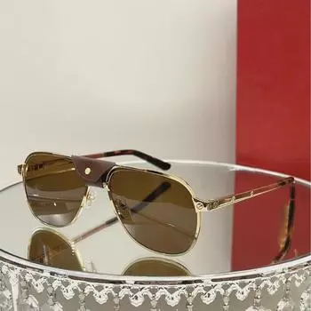 Солнцезащитные очки CARTER LUNETTES в ретро-титановой оправе, европейско-американский стиль 0165