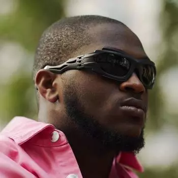 Солнцезащитные очки Cyber Y2K с геометрической оправой, мужские спортивные солнцезащитные очки с замысловатыми вырезами, женские модные элитные брендовые солнцезащитные очки в стиле панк