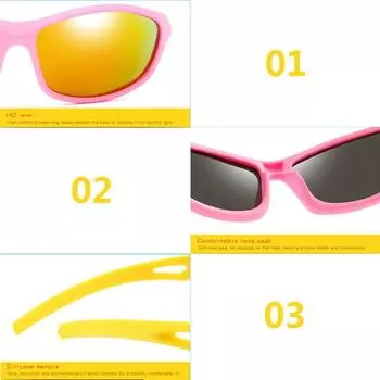 Солнцезащитные очки для девочек UV400 поляризованные, горячая распродажа, солнцезащитные очки, новые оттенки, защитные очки для детей, высококачественные детские очки, популярные детские очки для мальчиков, нежные украшения