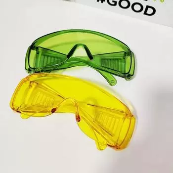 Солнцезащитные очки для езды на велосипеде, очки унисекс с вентиляцией, защита глаз от ветра, пыли, очки для спорта на открытом воздухе, защита от УФ-лучей и брызг чёрный