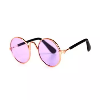 Солнцезащитные очки для кошек, солнцезащитные очки для домашних животных, очки для маленьких собак, классические круглые очки в стиле ретро, реквизит для фотографий, аксессуары для костюмов, косплей 12