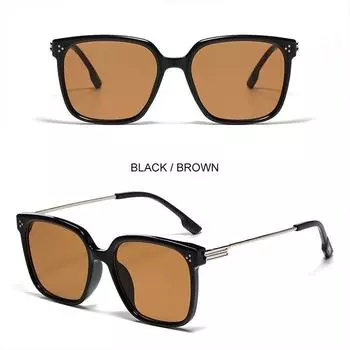 Солнцезащитные очки для мужчин, модные интернет-знаменитости, солнцезащитные очки в большой оправе для женщин в том же стиле, очки корейской версии с защитой от ультрафиолета