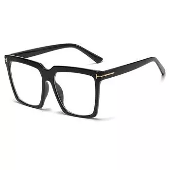 Солнцезащитные очки для мужчин с большой квадратной оправой T-образной формы Rice Nails для женщин, индивидуальные и ретро 10