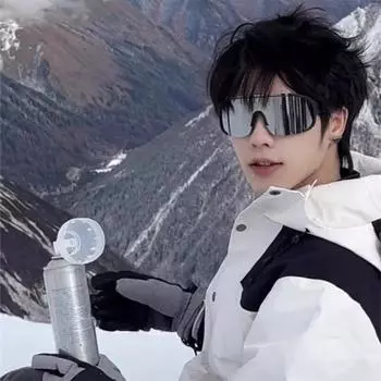 Солнцезащитные очки для отпуска и путешествий Простые ретро-очки с большой оправой Личность киберпанка Идеальный подарок на день рождения Солнцезащитные очки серебряный