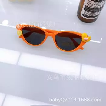 Солнцезащитные очки для путешествий с защитой от ультрафиолета, детские солнцезащитные очки с оправой из поликарбоната, милые детские солнцезащитные очки своими руками