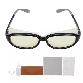 Солнцезащитные очки для велоспорта со светло-желтыми линзами, боковые щитки с защитой от запотевания, защита от ультрафиолета, спортивные солнцезащитные очки для