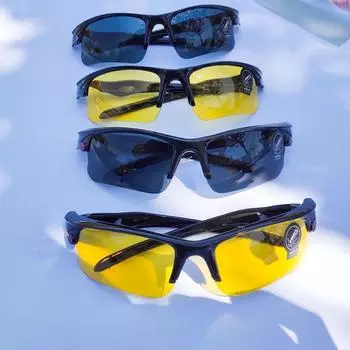 Солнцезащитные очки для вождения автомобиля, мотоцикла, очки, ночные антибликовые, защитные очки для вождения, унисекс, очки для спорта на открытом воздухе, автомобильные аксессуары