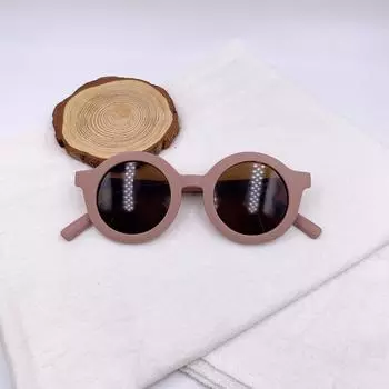 Солнцезащитные очки для взрослых и родителей с круглой оправой в ретро-стиле, датские модные солнцезащитные очки для мужчин и женщин, уличные солнцезащитные очки