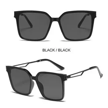 Солнцезащитные очки для женщин, модные тенденции, ретро, универсальные, с защитой от ультрафиолета, солнцезащитные очки в одном стиле интернет-знаменитостей для мужчин