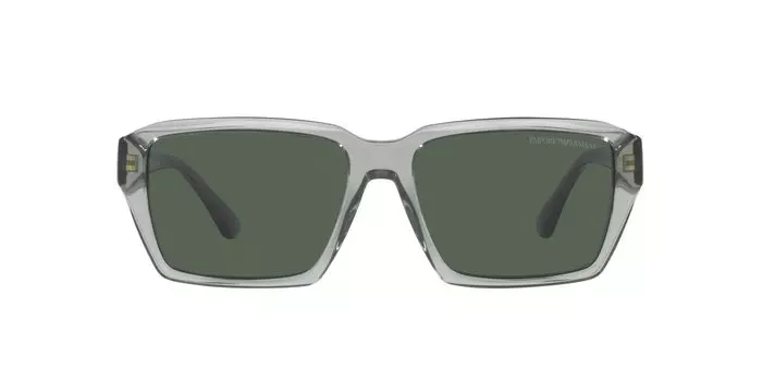 Солнцезащитные очки EA4186F 536271 БЛЕСТЯЩИЙ ПРОЗРАЧНЫЙ ЗЕЛЕНЫЙ 58 [Emporio Armani]