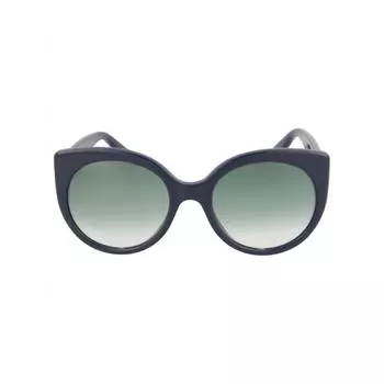 Солнцезащитные очки Gucci Cat Eye в ацетатной оправе синие, синие, серые
