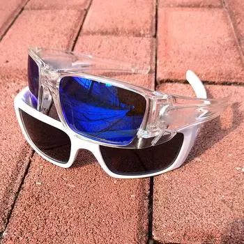 Солнцезащитные очки интернет-знаменитостей Европейская и американская мода Ослепительные очки для бега на велосипеде и езды на велосипеде Антибликовые солнцезащитные очки для ветра и песка