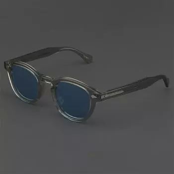 Солнцезащитные очки Johnny Depp Lemtosh, поляризационные солнцезащитные очки для женщин, элитный бренд, винтажные ацетатные солнцезащитные очки для водителя, очки ночного видения