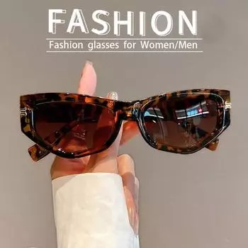 Солнцезащитные очки «кошачий глаз» для мужчин и женщин, модные нерегулярные градиентные очки, стильные гламурные женские солнцезащитные очки, трендовые оттенки «кошачий глаз»