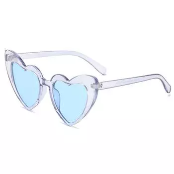 Солнцезащитные очки Love, милые солнцезащитные очки в форме сердца, женские модные солнцезащитные очки в форме сердца