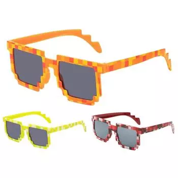 Солнцезащитные очки Mosaicc и PC Материалы УФ-оправа Квадратная для детей One Size