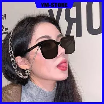 Солнцезащитные очки мужские модные новые модные солнцезащитные очки мужские солнцезащитные очки для вождения с УФ-защитой Ins солнцезащитные очки женские глаза женские солнцезащитные очки чёрный