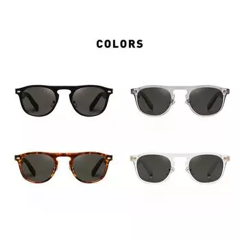 Солнцезащитные очки New Trend в круглой маленькой оправе с нейлоновыми линзами, солнцезащитные очки в оправе Tr90, унисекс