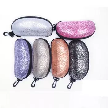 Солнцезащитные очки Очки Очки Оправа для очков Молния Модный EVA Жесткий Чехол Защитная Коробка Портативный Уникальный розовый