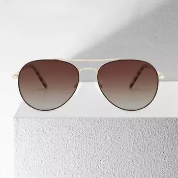 Солнцезащитные очки-пилот унисекс в стиле ретро с поляризованными линзами, металлическая оправа, UV400, стиль милитари, новинка в роскошном дизайне, солнцезащитные очки для женщин и мужчин