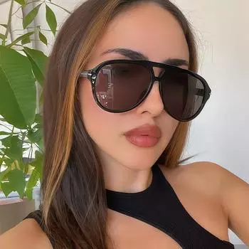 Солнцезащитные очки-пилоты мужские, большая оправа, для активного отдыха, модные, очки-жабы, солнцезащитные очки для женщин