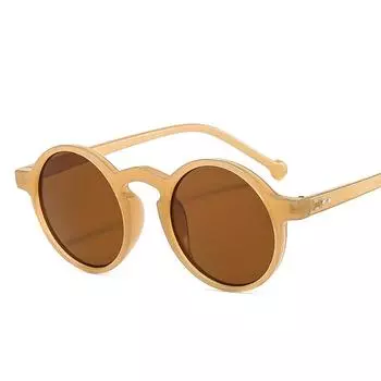 Солнцезащитные очки Популярные Вождение Маленькая Оправа Винтаж Классические Круглые Женские Мужские Очки Унисекс Ювелирные Аксессуары 4