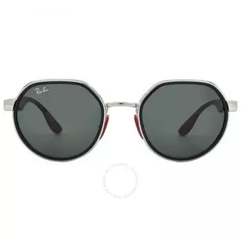 Солнцезащитные очки Ray Ban Scuderia Ferrari Green Classic нестандартной формы унисекс RB3703M F00771 51