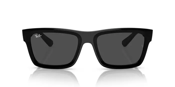 Солнцезащитные очки RB4396F WARREN BLACK 57 [Ray-Ban] Мужские чёрный